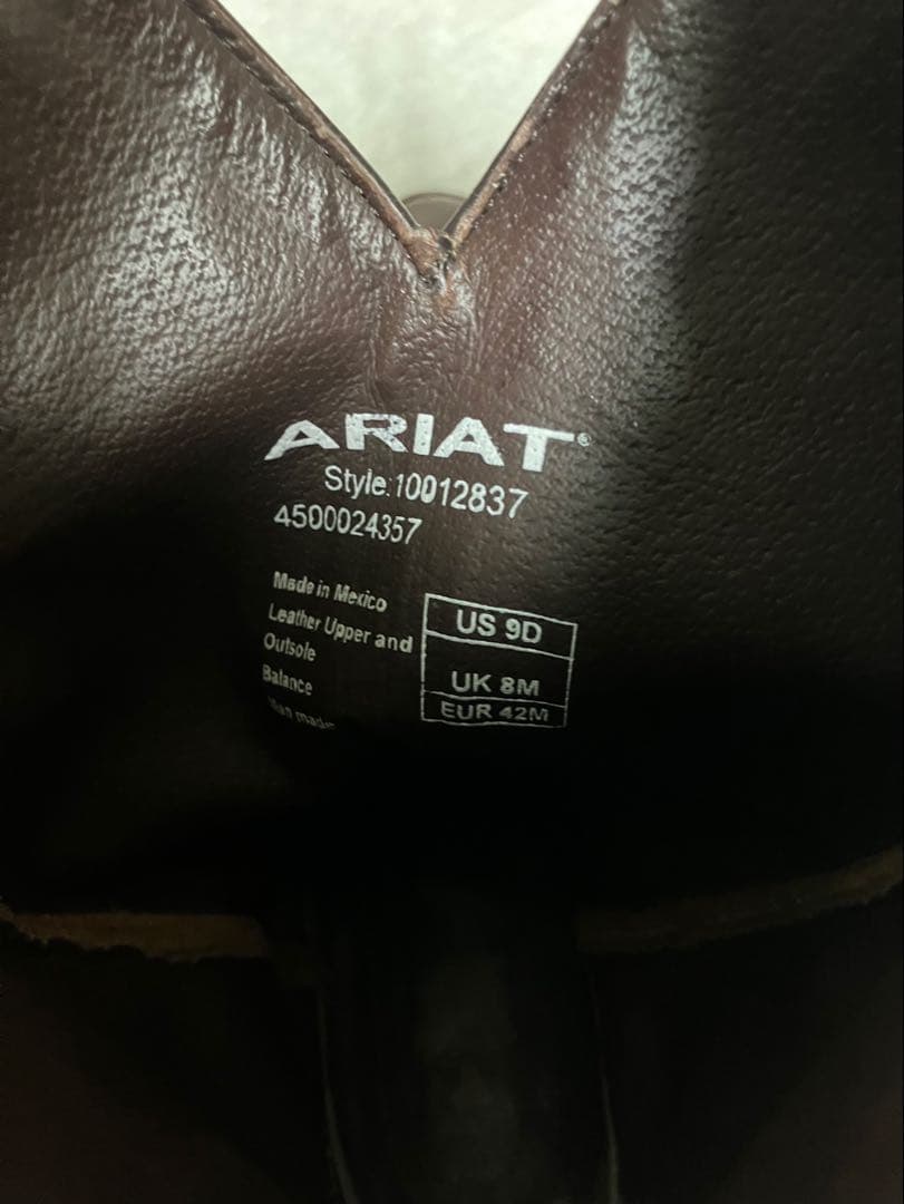 ド*ど様 アリアット ウエスタンブーツ　ウエスタンロングブーツ