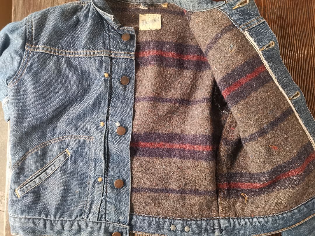 Wrangler白タグ後期60s70sヴィンテージGジャンラングラー