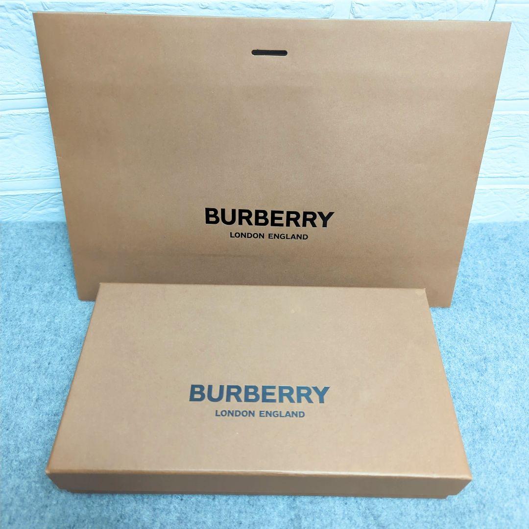 美品 現行 バーバリー ノバチェック柄 ネクタイ