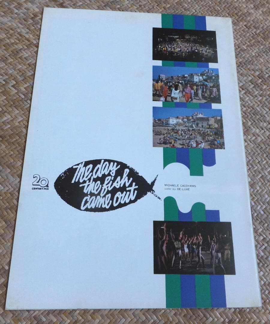 映画パンフレット「魚が出てきた日」　キャンディス・バーゲン