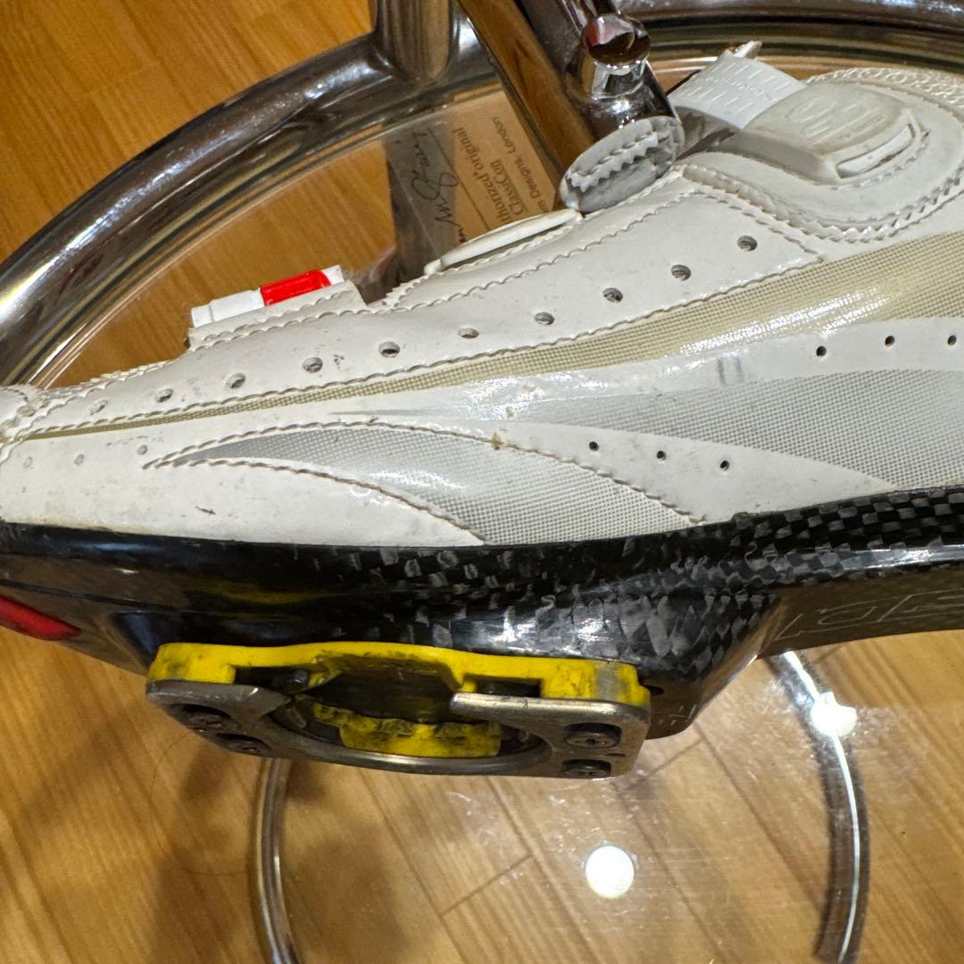 シディ SIDI エルゴ ERGO3カーボン　白 EU41 スピードプレイ専用