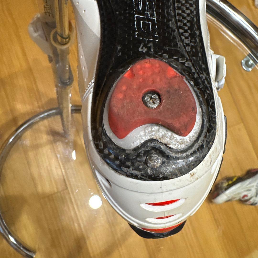 シディ SIDI エルゴ ERGO3カーボン　白 EU41 スピードプレイ専用