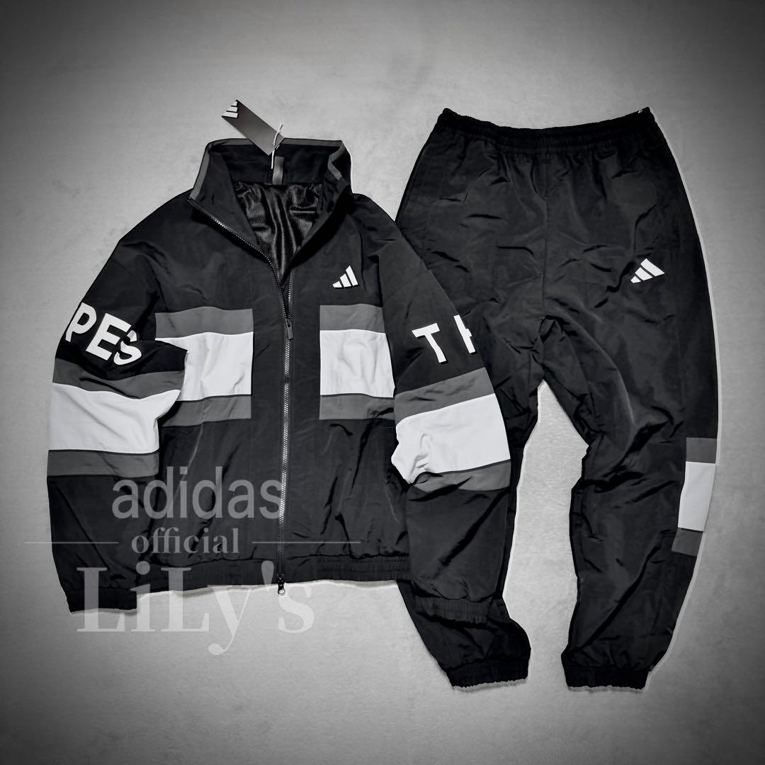 【2XLサイズ】adidasセットアップ　ウーブン　25新作　アディダス