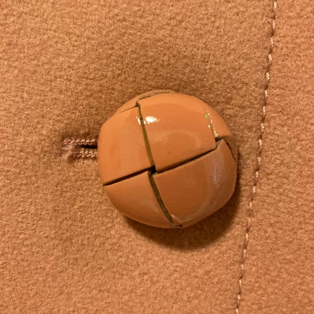 NINA RICCI ウール ダブルコート　ピンク　ロゴ裏地