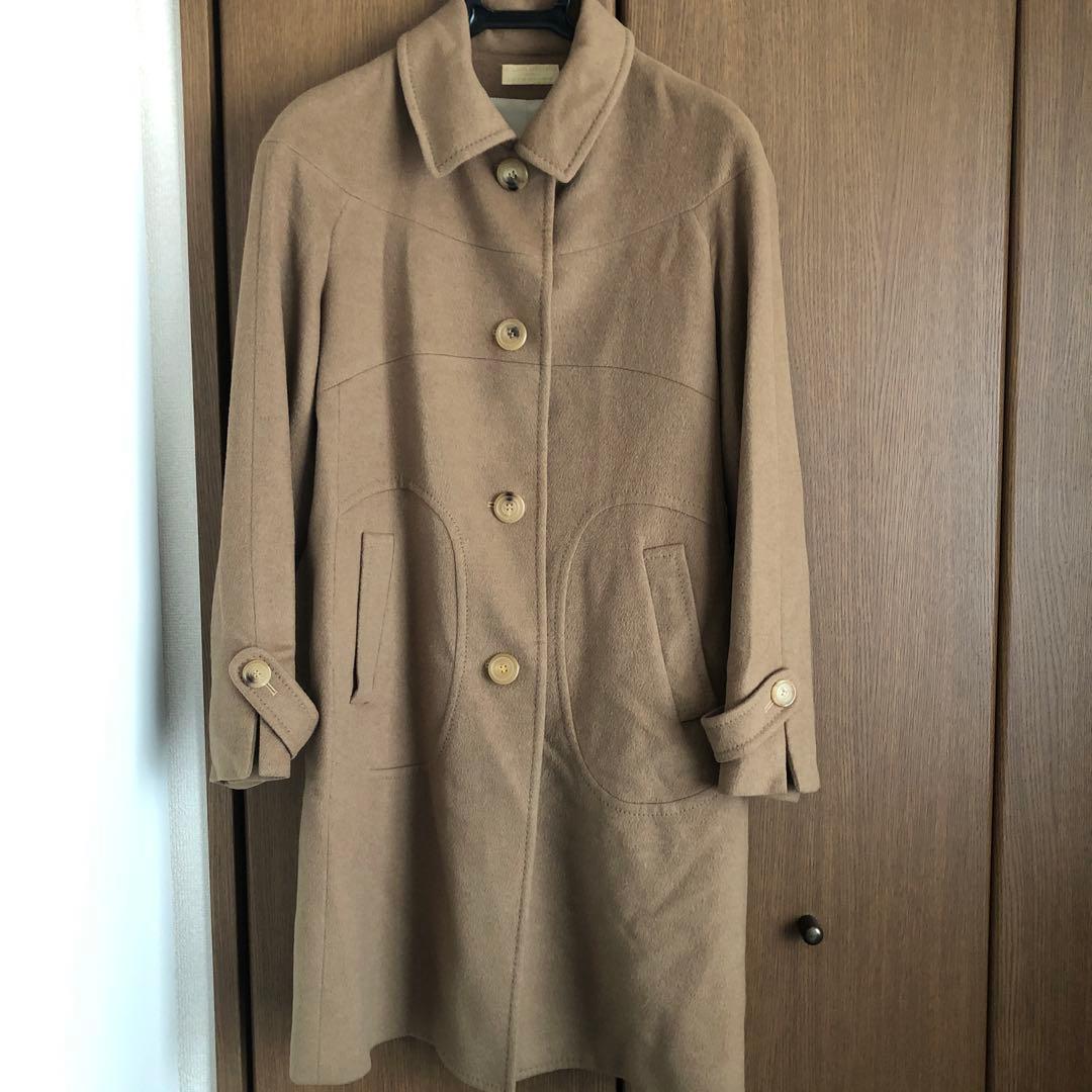 エストネーション フランス製　カシミヤ混コート