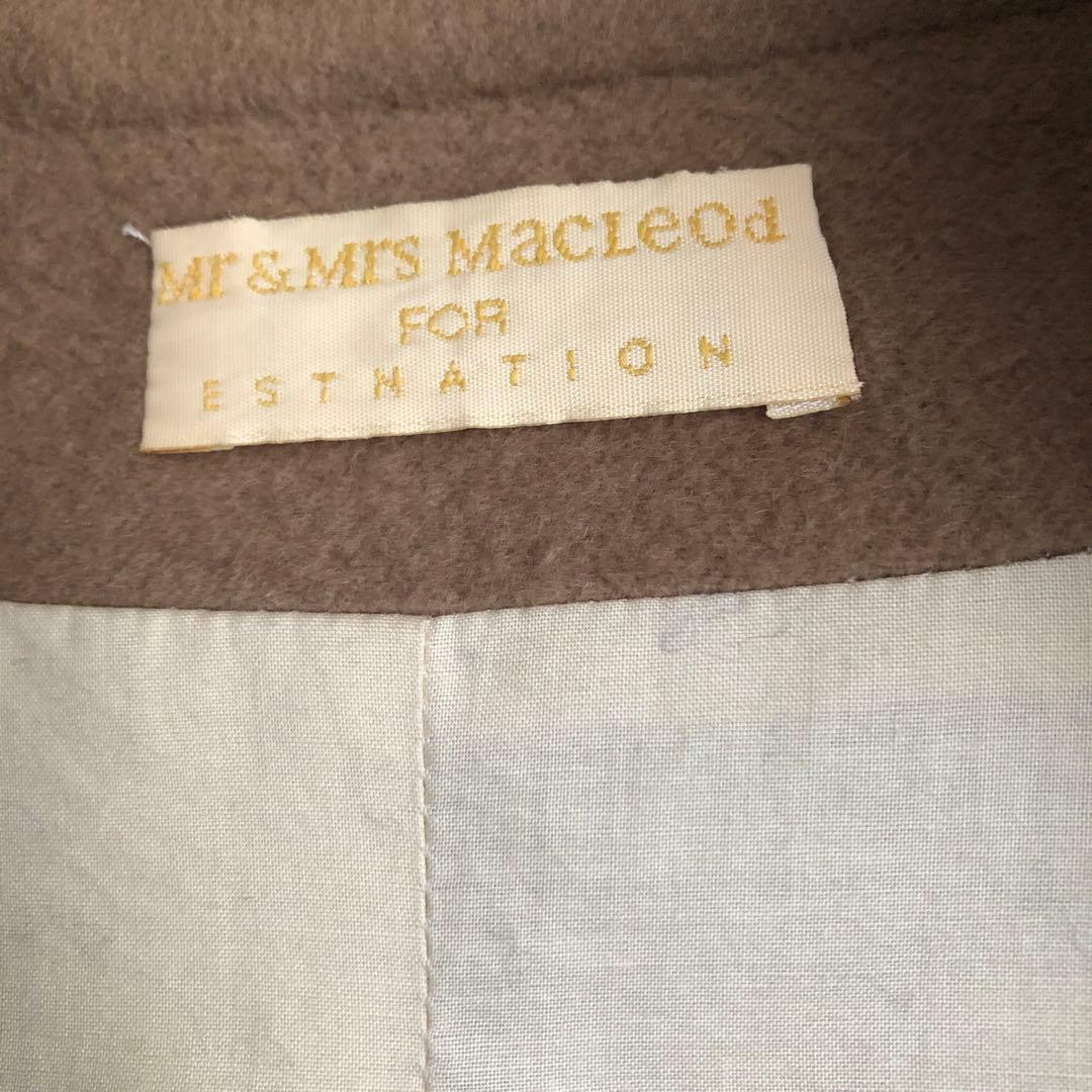 エストネーション フランス製　カシミヤ混コート