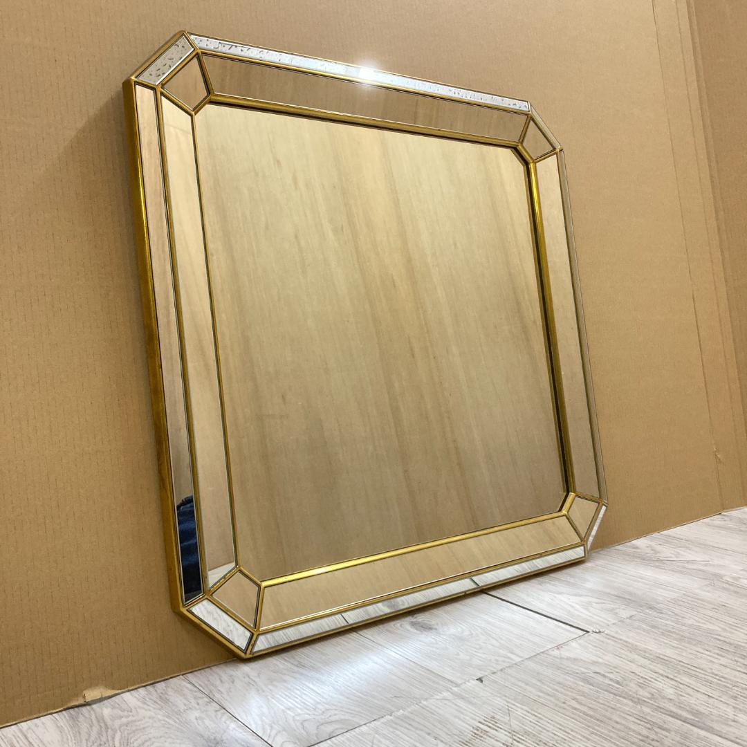 ベルギー　壁掛けミラー　鏡　ウォールミラー