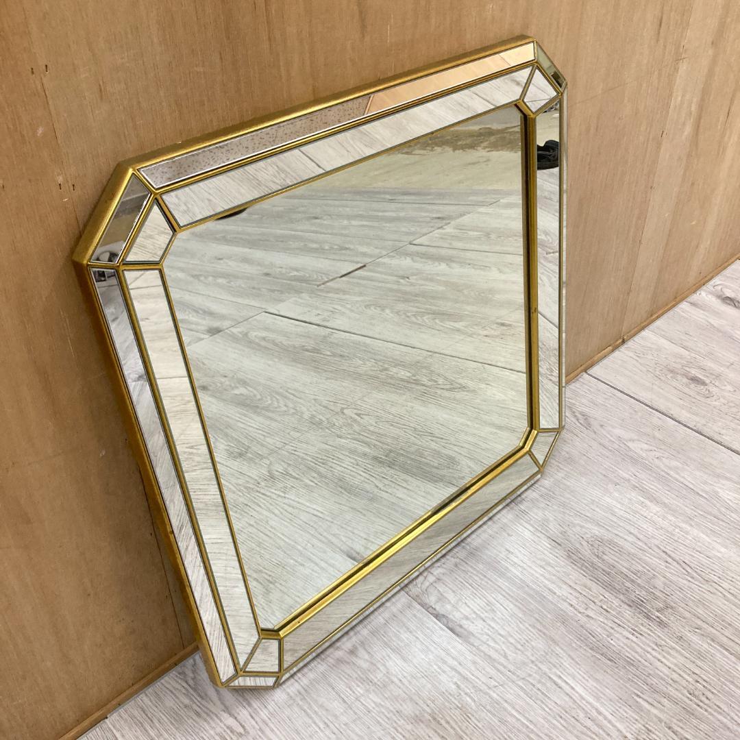 ベルギー　壁掛けミラー　鏡　ウォールミラー