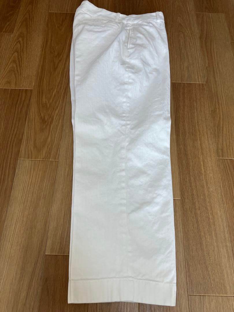 パンツ G&F Co.- HERRINGBONE TROUSER _ WHITE