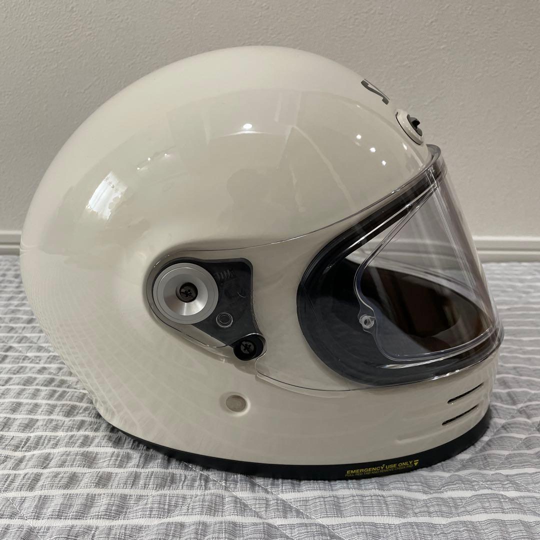 SHOEI グラムスター フルフェイスヘルメット ホワイト Mサイズ
