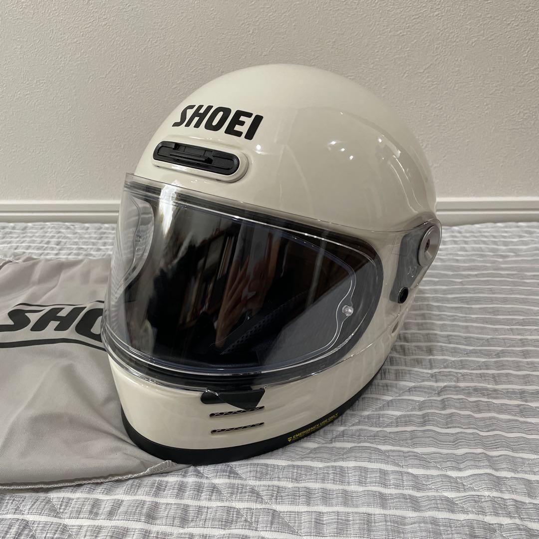 SHOEI グラムスター フルフェイスヘルメット ホワイト Mサイズ