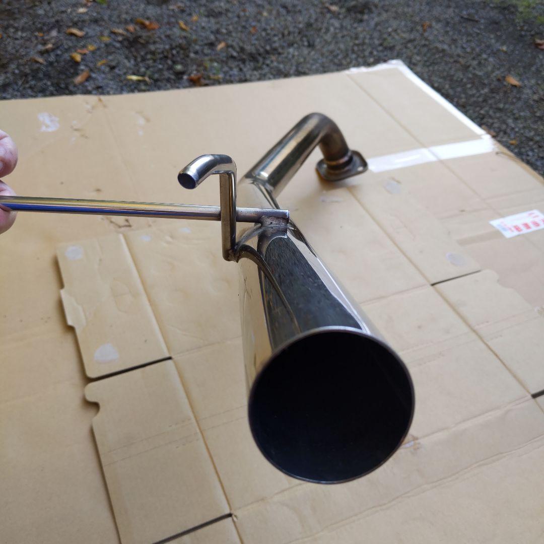 ホンダ　フィットＧＥ８用　百式自動車リアピースマフラー　送料込み