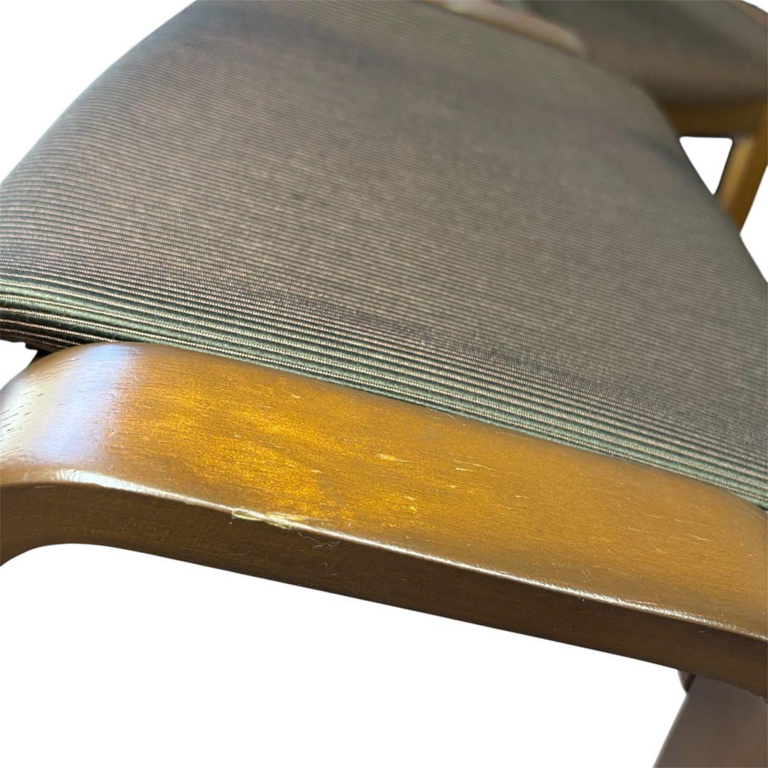 4脚セット NITORI ニトリ 木製 スツール リュークDBR 送料無料