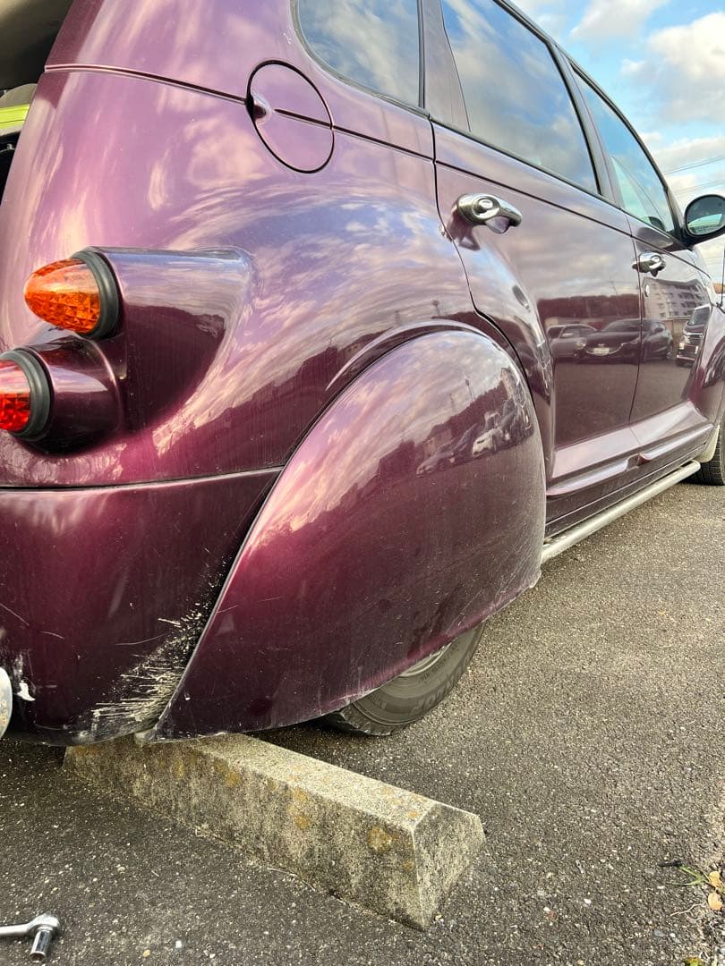 PTクルーザー リアフェンダー スカート