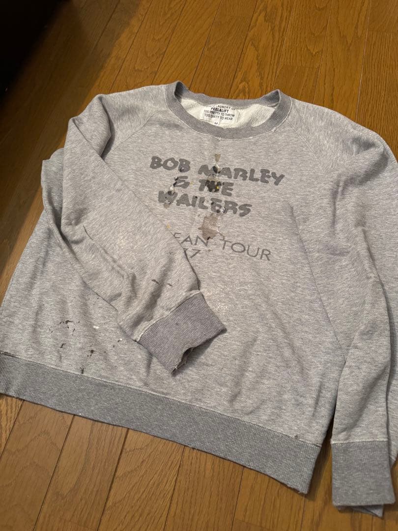 PEEL&LIFT ボブマーリーよだれトレーナー&よだれTシャツセット