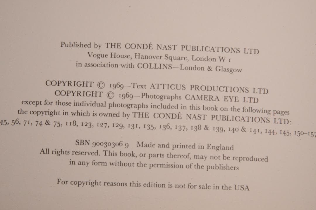 David Bailey：Goodbye Baby & Amen　1966年