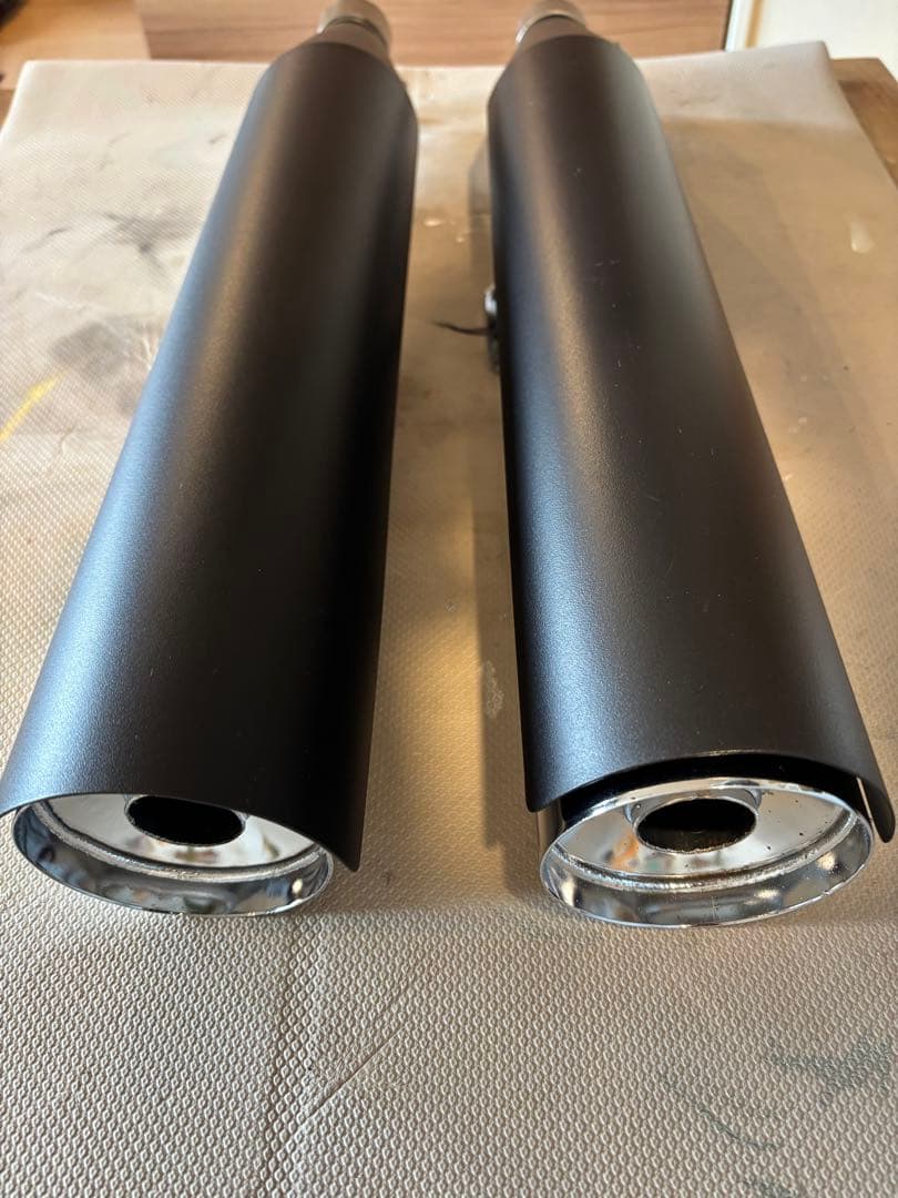 程度良 ハーレー純正 M8ソフテイル サイレンサー 18-20年