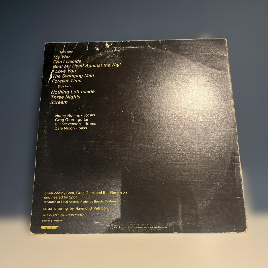 BLACK FLAG MY WAR レコード