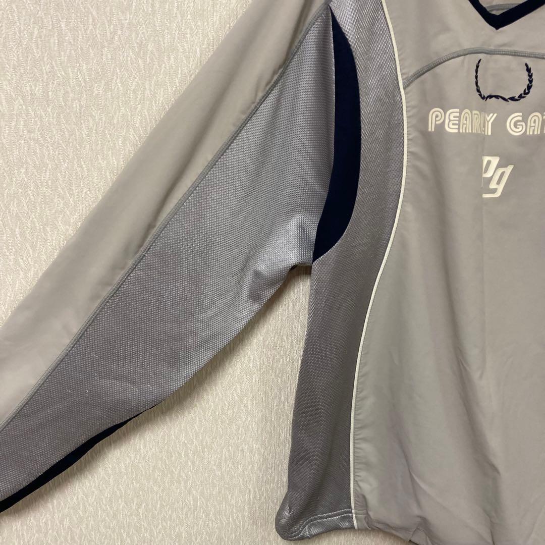 PEARLY GATES パーリーゲイツ プルオーバー ジャケット グレー 4