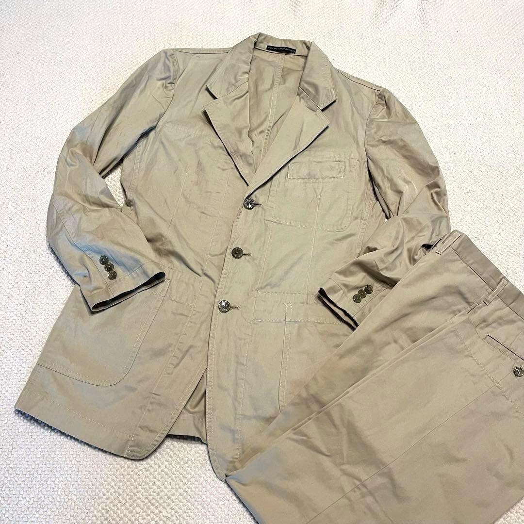 Y's for men 04ss セットアップ コットンカジュアル ベージュ L