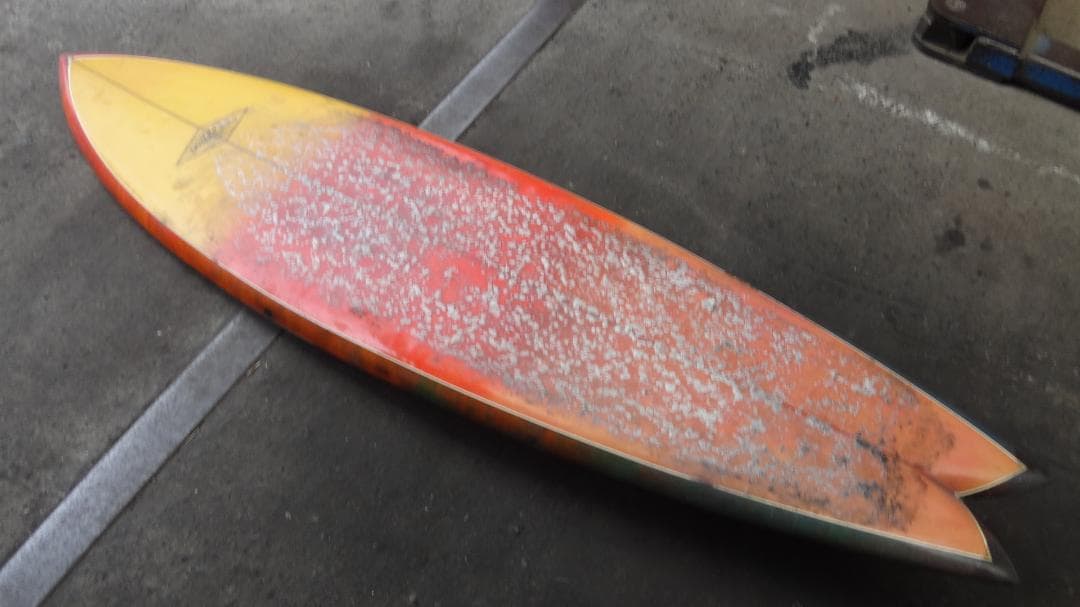 ビンテージ サーフボード Godeess ゴッデス シングルフィン