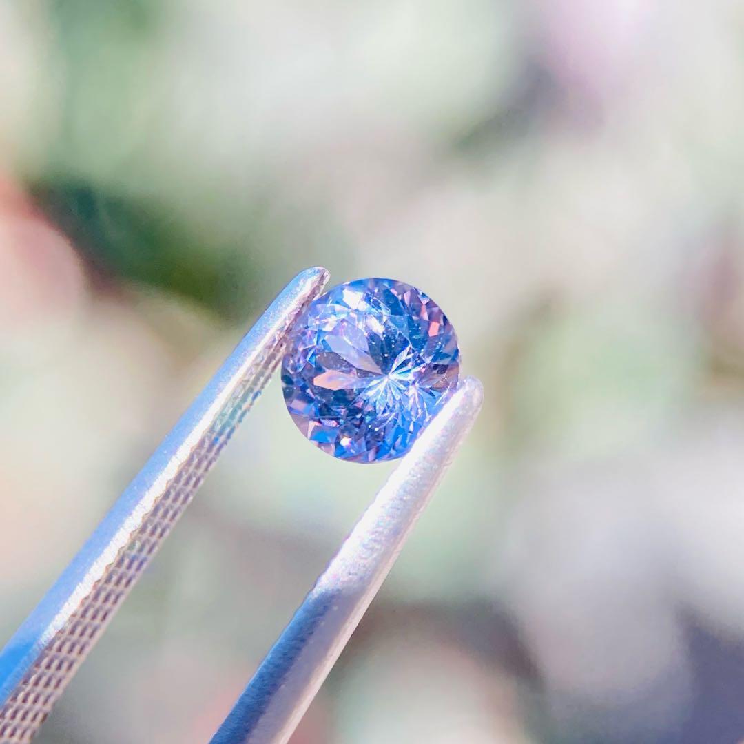 天然石　パープルスピネル　ラベンダースピネル　天然石リング　オーダー