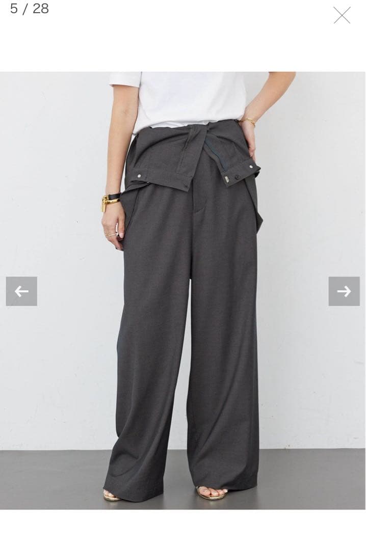 ドゥーズィエムクラス　オーバーオール