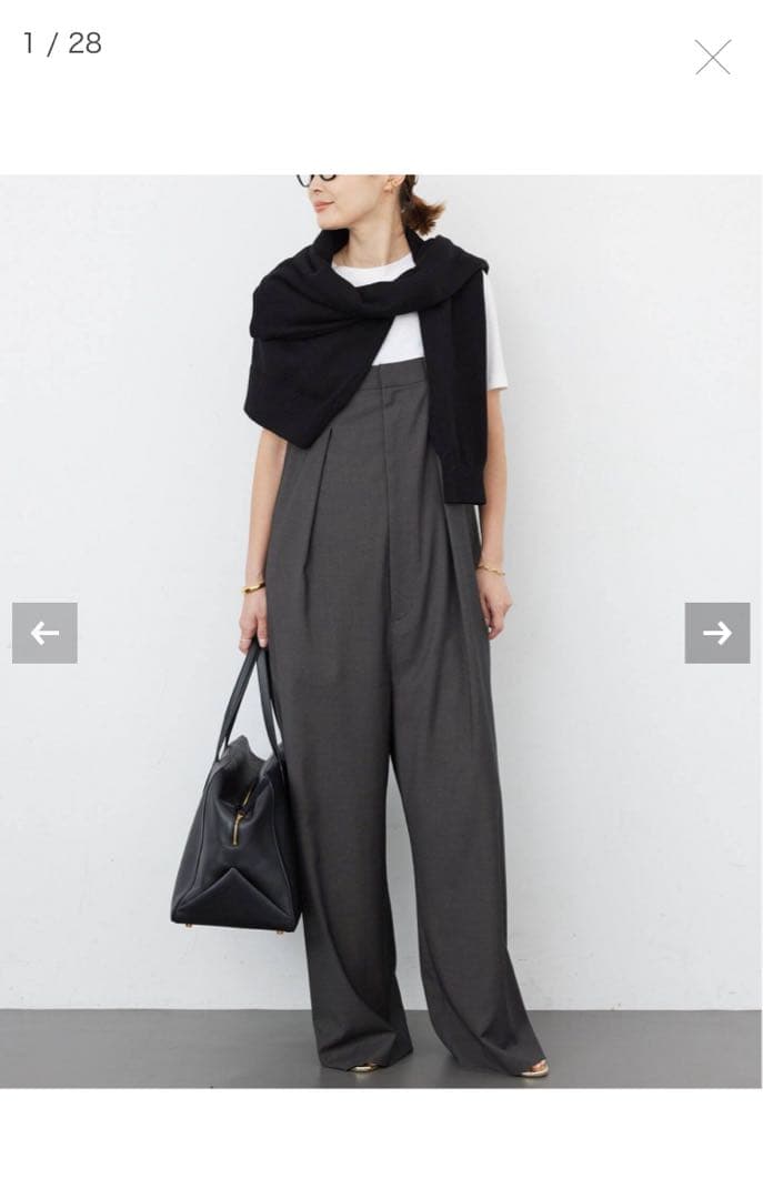 ドゥーズィエムクラス　オーバーオール