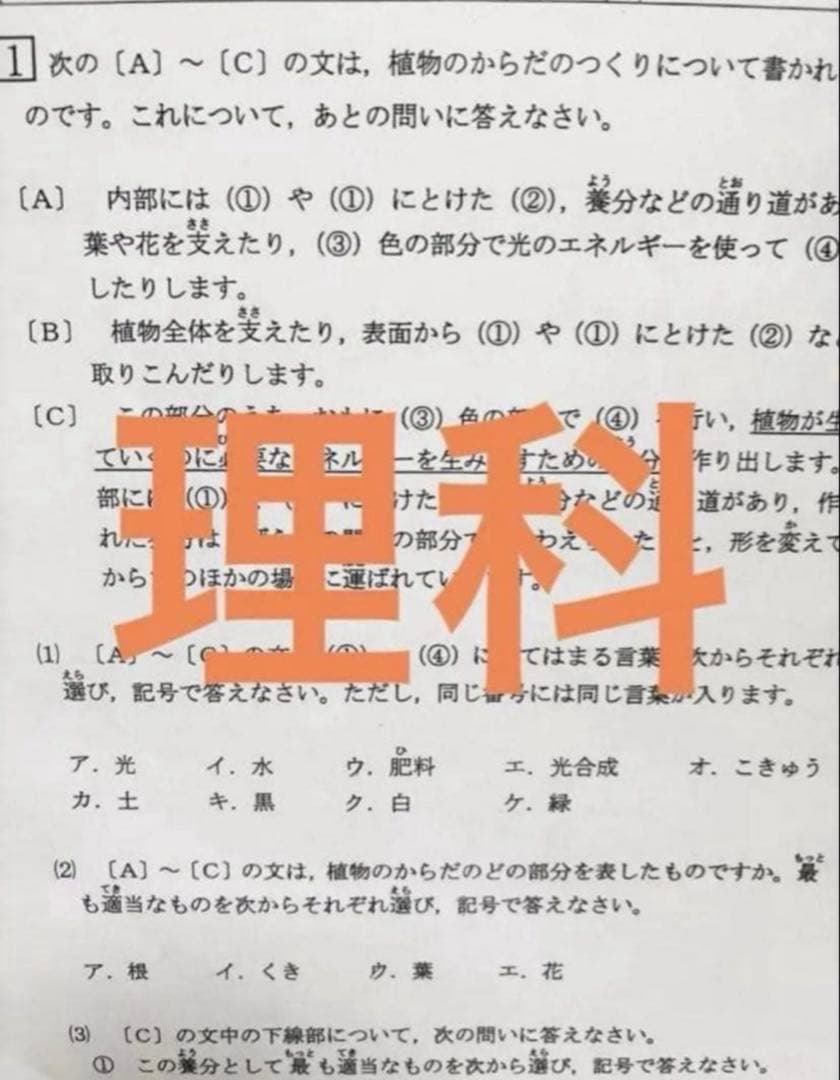 浜学園　小4 2023年度　復習テスト　Sクラス 3教科　実力、No.1〜21、