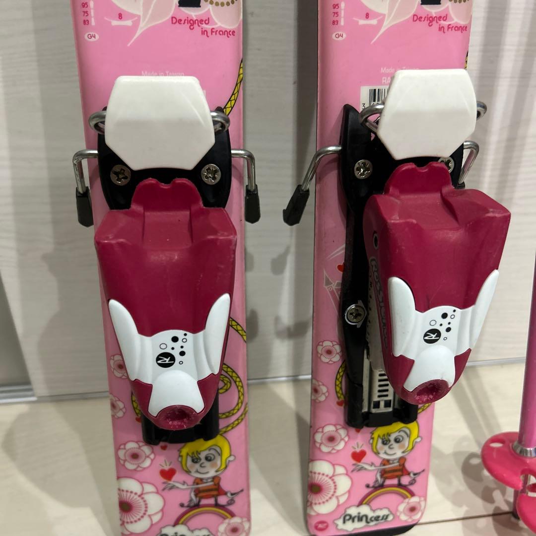 Rossignol Princess スキー板 ピンク　80cm