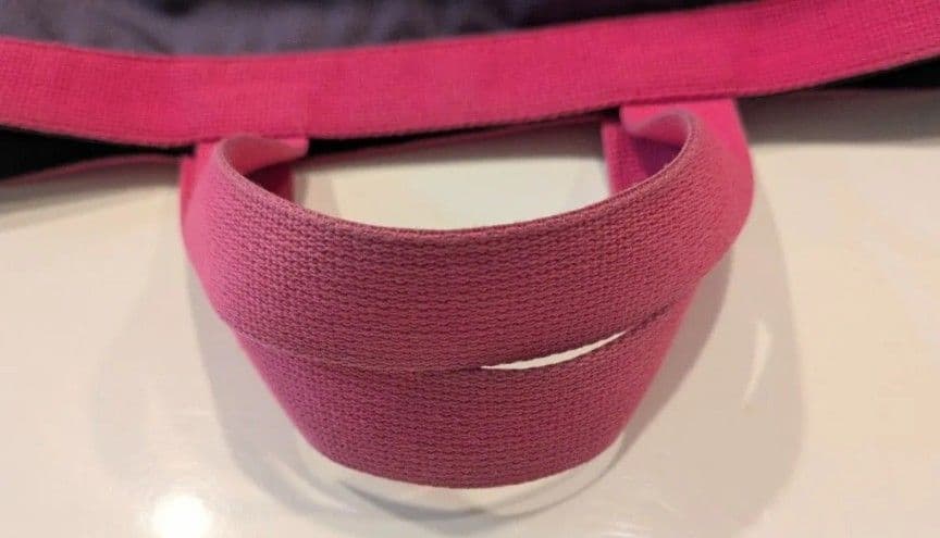 エルベシャプリエ　トートバッグ　プリュネル　パープル　ピンク