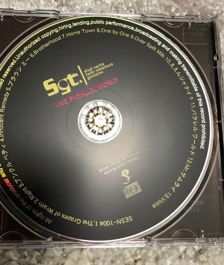 成田昭次 Sgt. LIVE PARALLEL WORLD