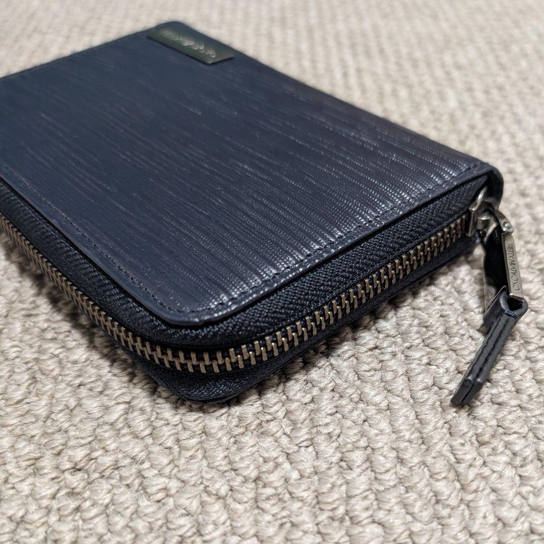 【新品未使用】CK   ネイビー 二つ折り財布