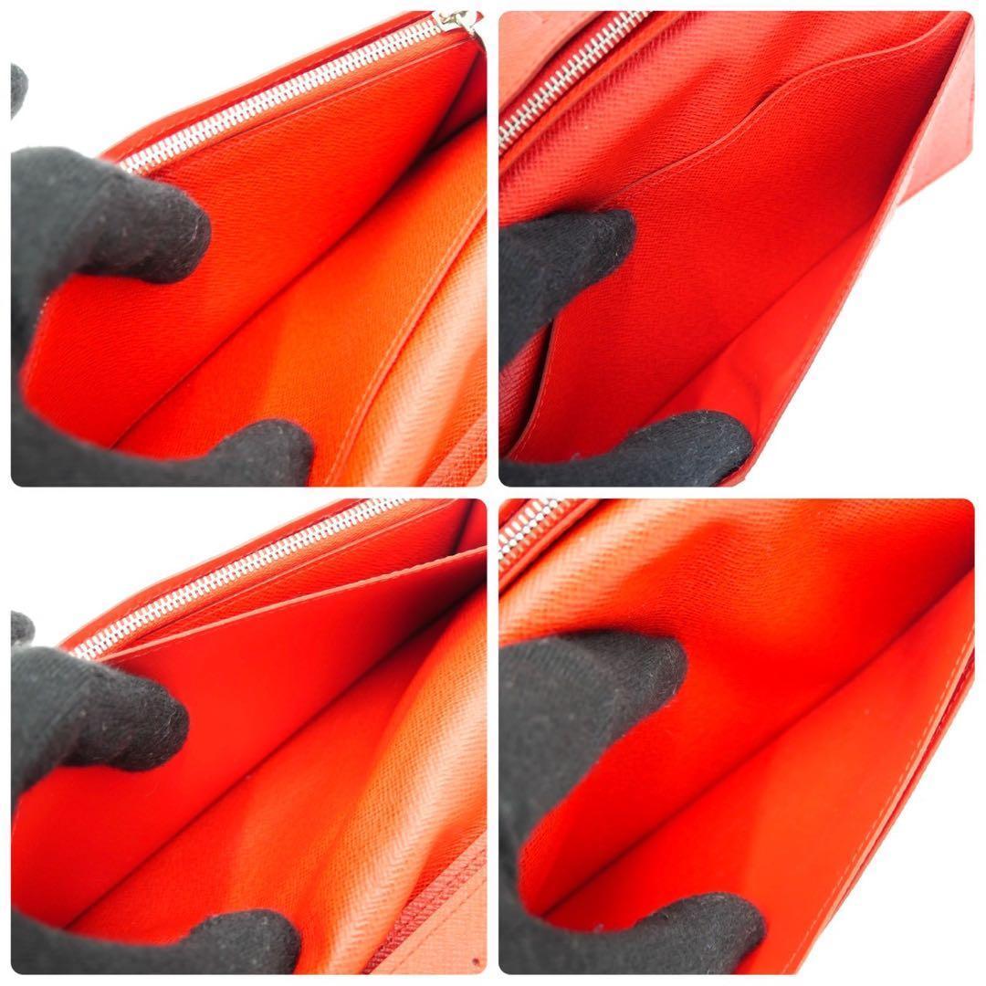 【限定コラボ】ルイヴィトン シュプリーム ブラザ エピ レッド 長財布