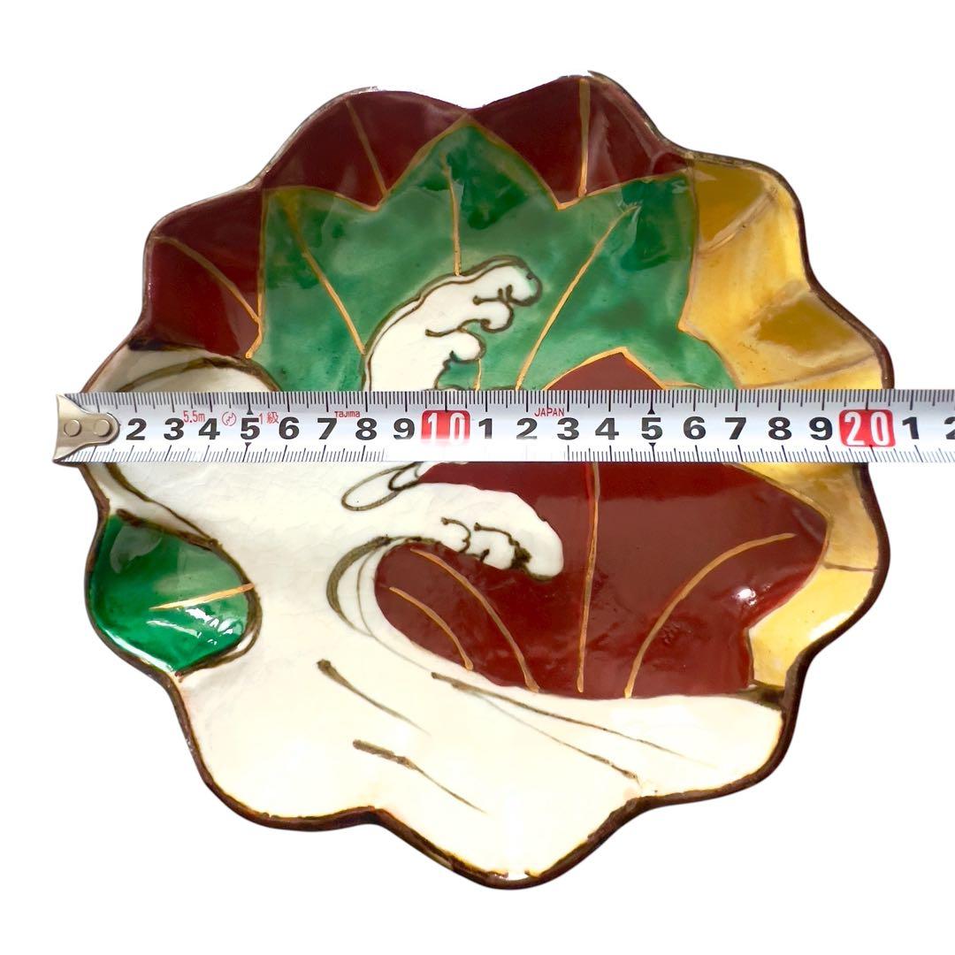 専用　乾山写し 龍田川 清水焼 お皿　紅葉　懐石器　1枚