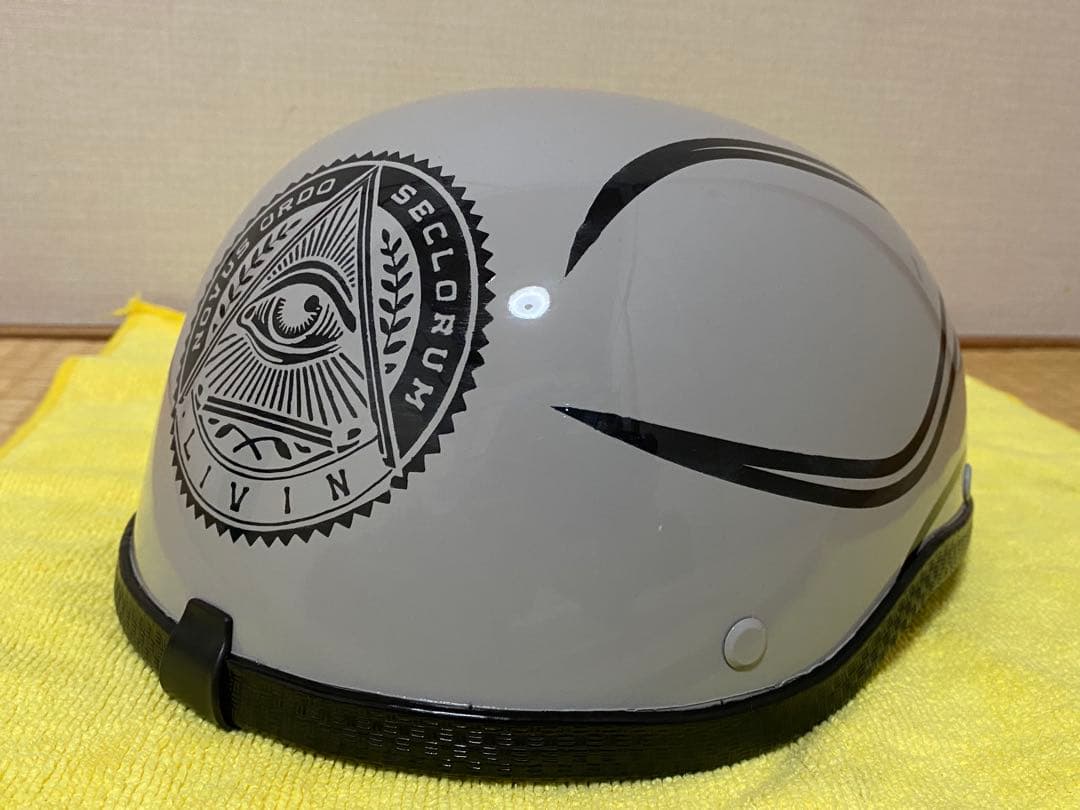 HARLEY-DAVIDSON 半帽ヘルメット グレー