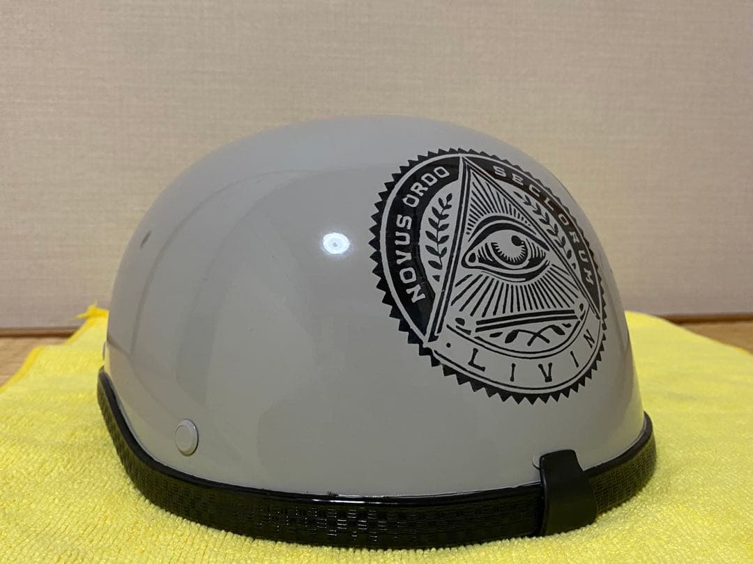 HARLEY-DAVIDSON 半帽ヘルメット グレー