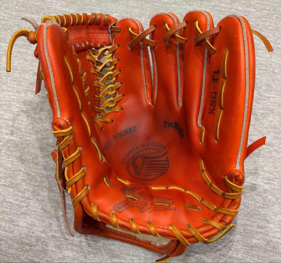 久保田スラッガー・硬式：KSG-T1・軟式用：KSN-24MU・内野手用