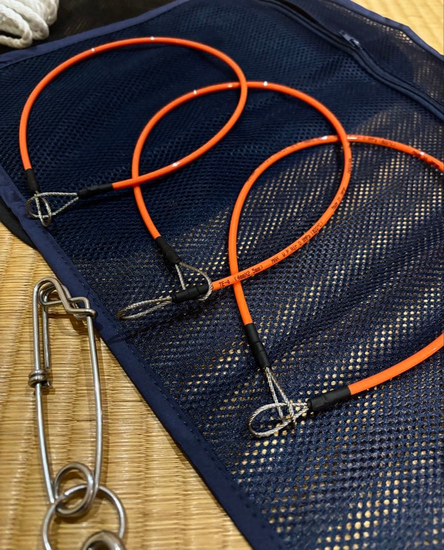 ISIDAI 石鯛ストリンガー　フルセット　口白　子アラ　メッシュケース付き