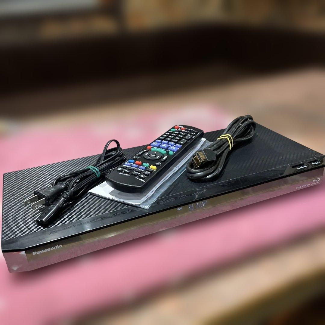 パナソニックDMR-BRW500 2番組W録画15倍録　新品リモコン等付フル装備
