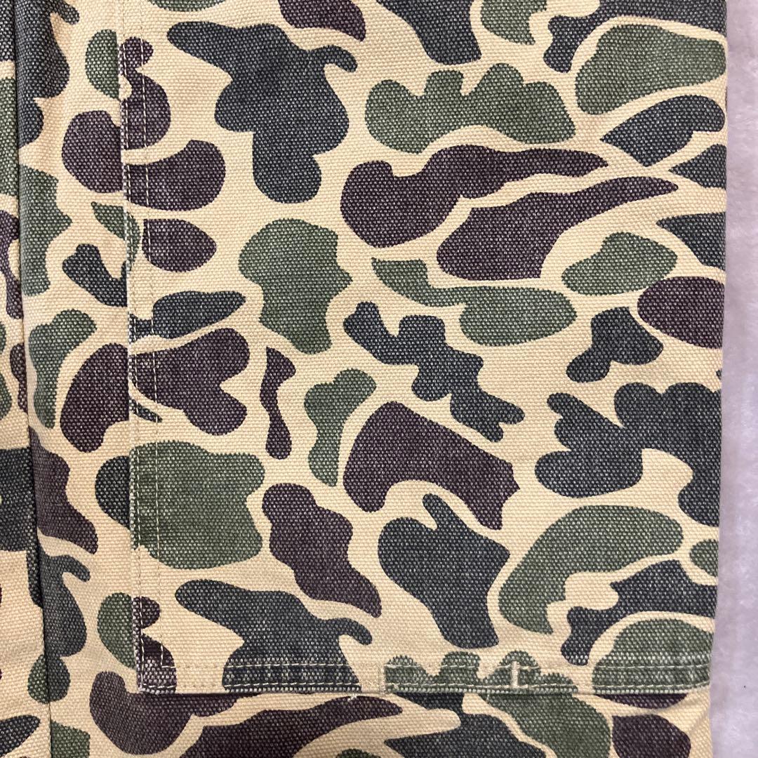 Stüssy カモフラージュ ダブルニー　ワークパンツ 30