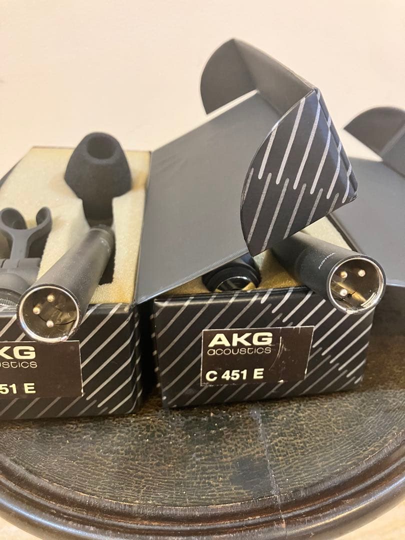 AKG C 451 E コンデンサーマイクセット
