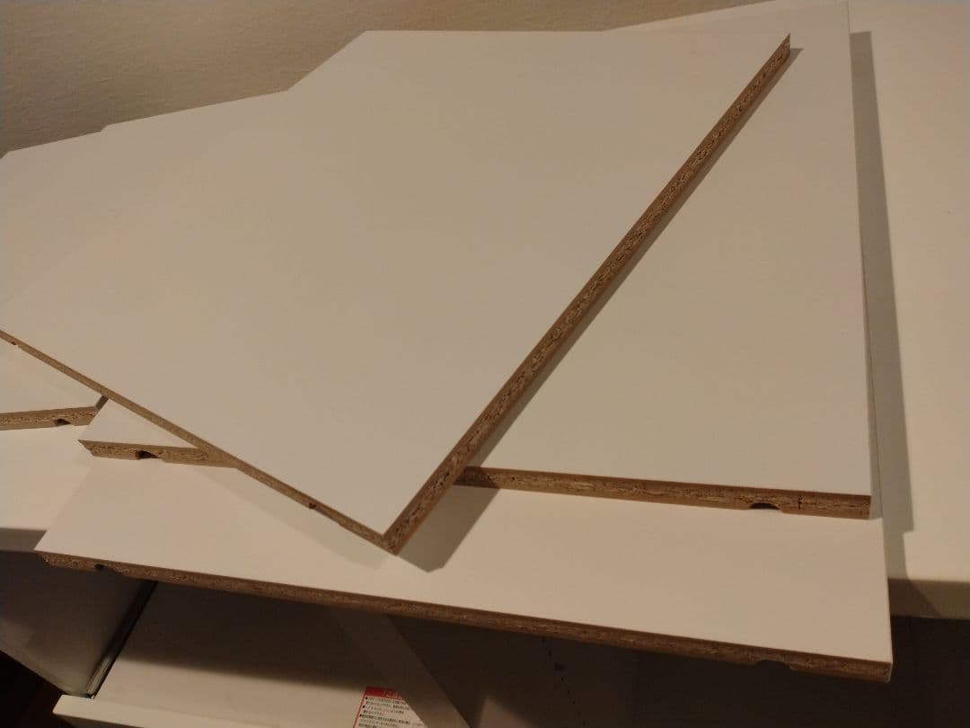 引取歓迎♪ニトリ・キッチンカウンター・食器棚、木製レンジボード　ホワイト　白色