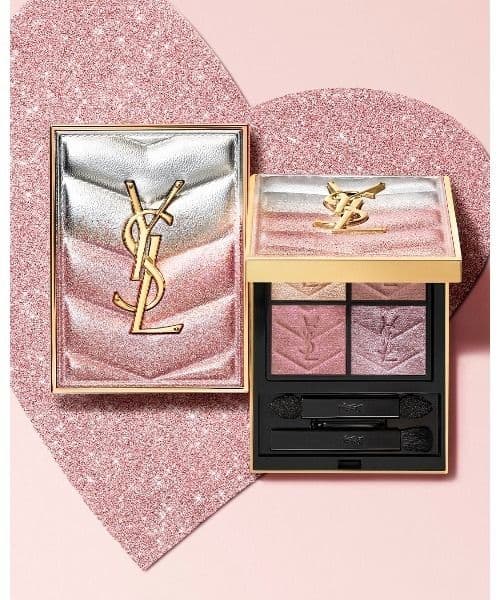 未開封 イヴサンローラン クチュールミニクラッチ 126 スパークリングラスト