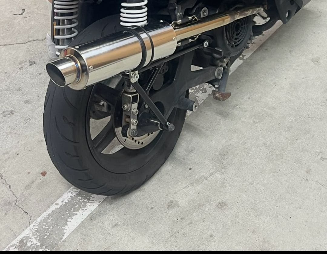 ガレージバルシグナスXマフラー2025モデルバッフル付きストリート仕様4型5型用