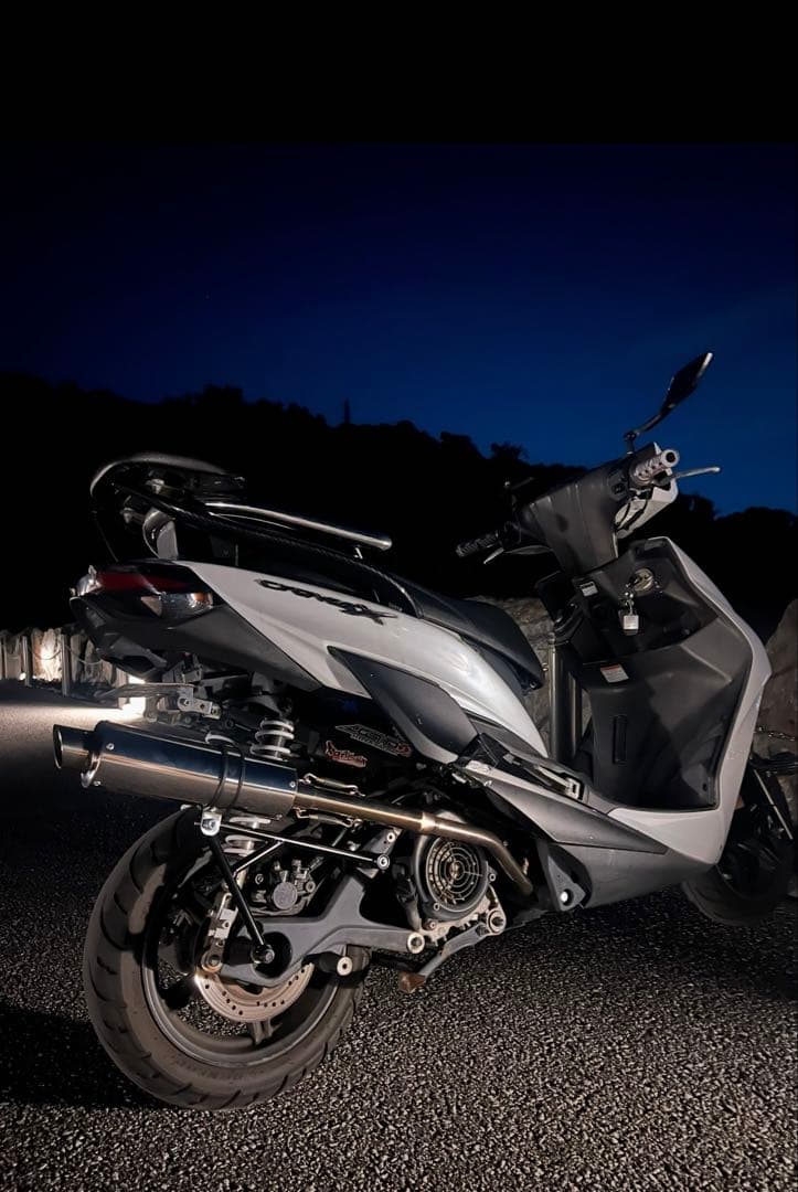 ガレージバルシグナスXマフラー2025モデルバッフル付きストリート仕様4型5型用