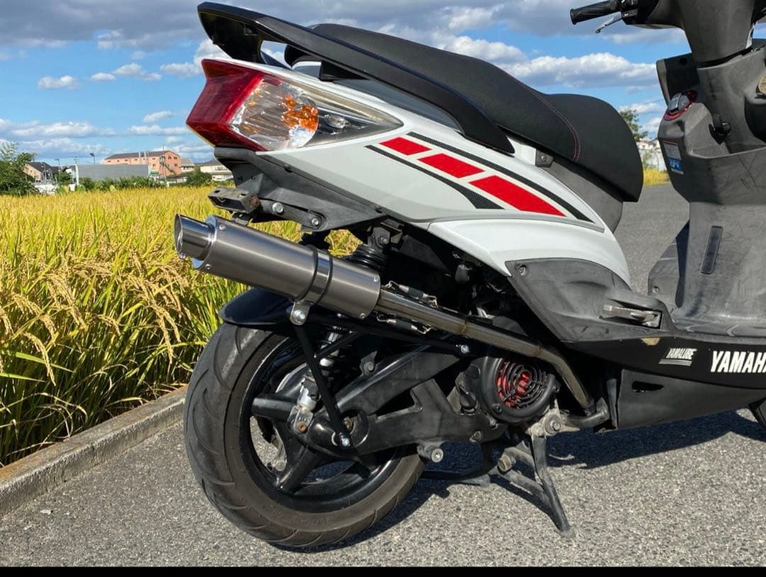 ガレージバルシグナスXマフラー2025モデルバッフル付きストリート仕様4型5型用