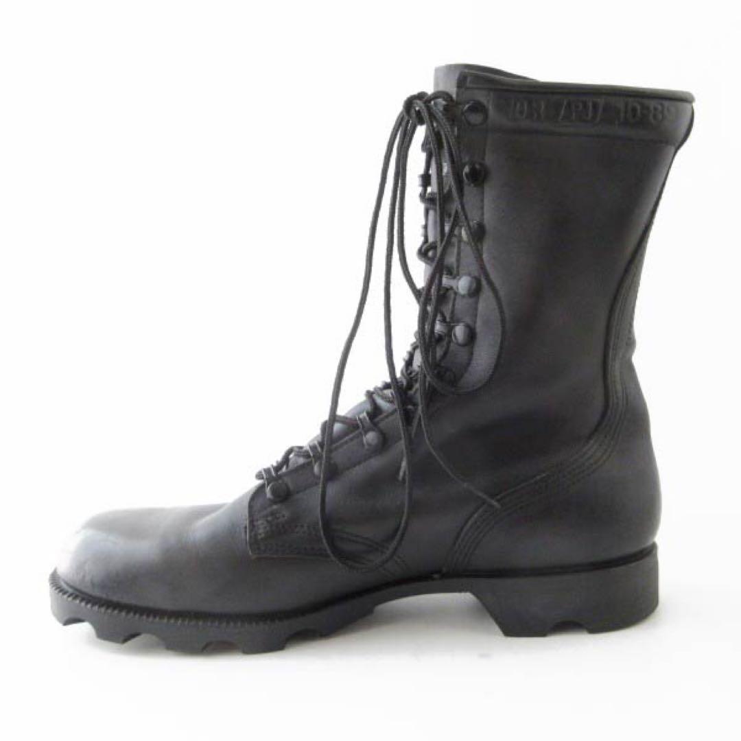 新品 1989年製 USA製 実物 米軍 コンバットブーツ 黒 10R 28cm