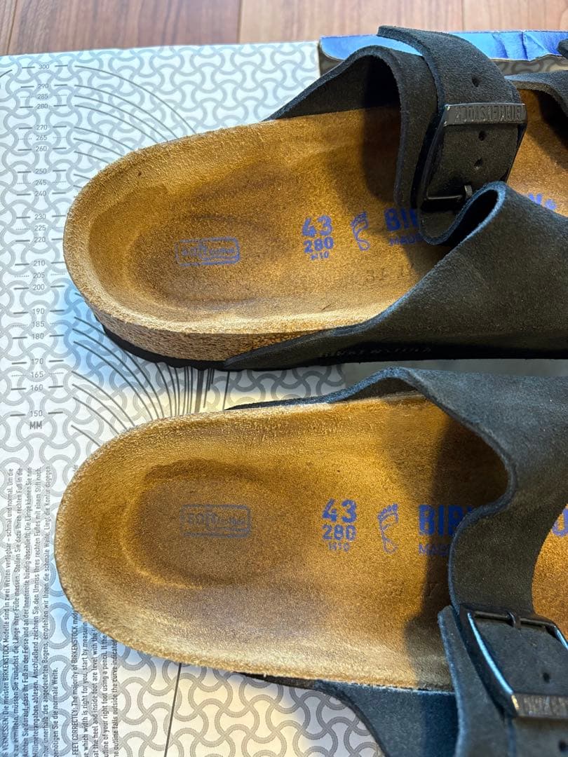 【中古】BIRKENSTOCK ARIZONA SFB 28cm