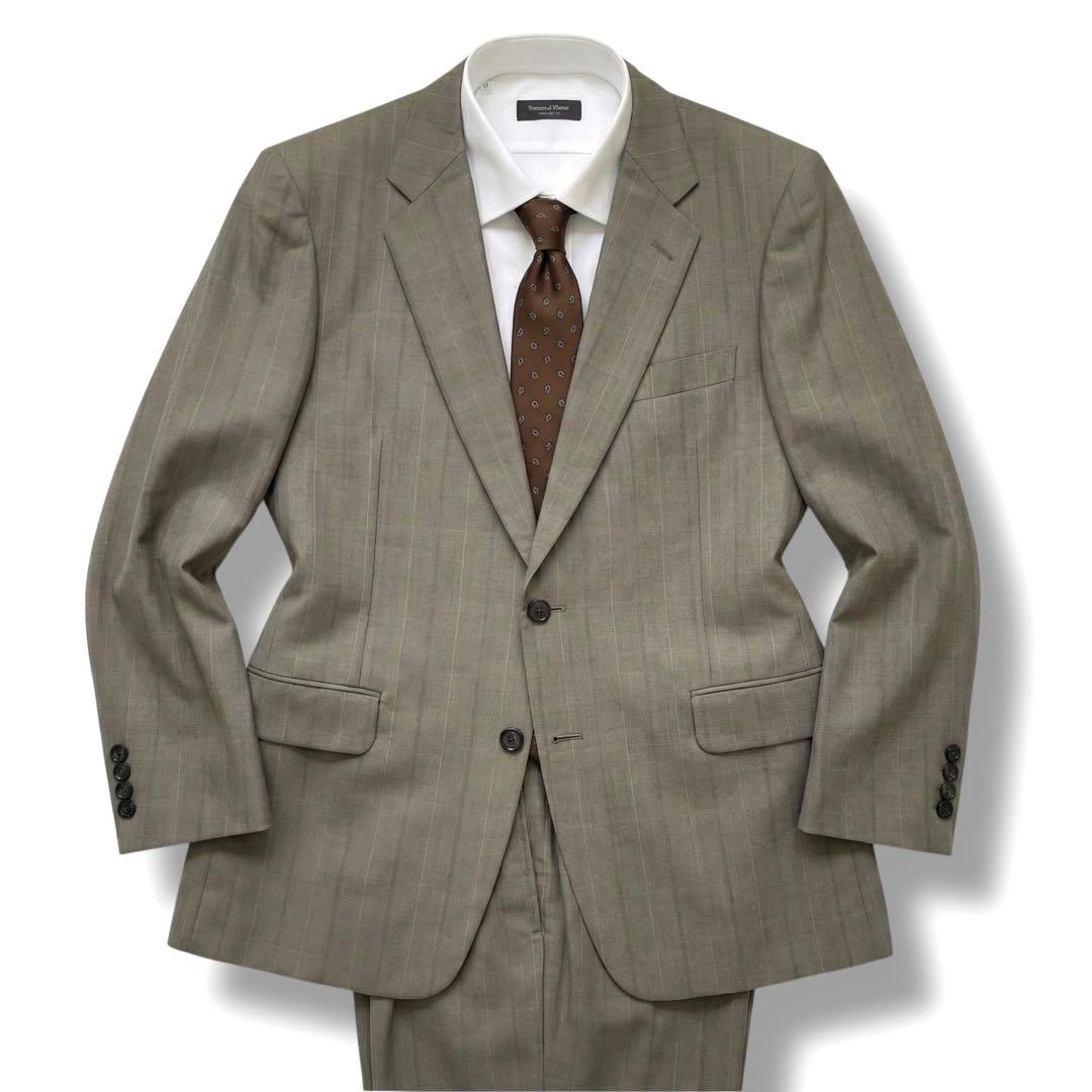 c*a様 美品 Burberrys グレージュ シャドーチェック セットアップ